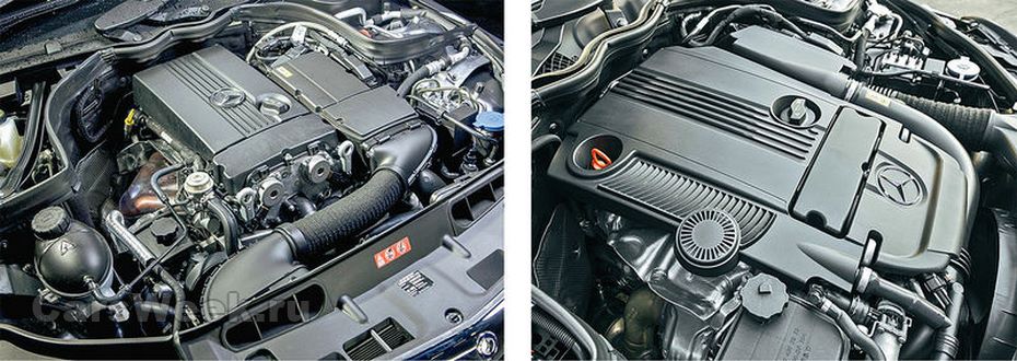 Моторы семейства M271 – самые распространенные для С-класса. Рядная «четверка» объемом 1.8 литра, благодаря компрессору, обладает приличной отдачей. Мощность двигателя в дорестайлинговой версии – 164 и 184 л.с.